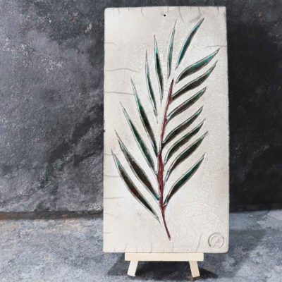 Quadro in ceramica raku natura  è una realizzazione artigianale interamente fatta a mano.